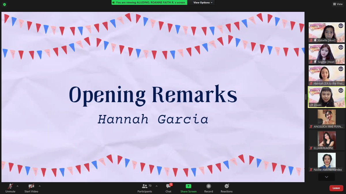 MaKathaUST's tweet photo. ๐ฃ HAPPENING NOW: Project head and EA to the President Hannah Garcia takes the stage for the Opening Remarks ๐๏ธ๐ธ
#ScripticalThinking ๐ง ๐บ
#UwUMaKatha ๐ทโจ
#MaKathaUST ๐ https://t.co/0ha2B8HgVd