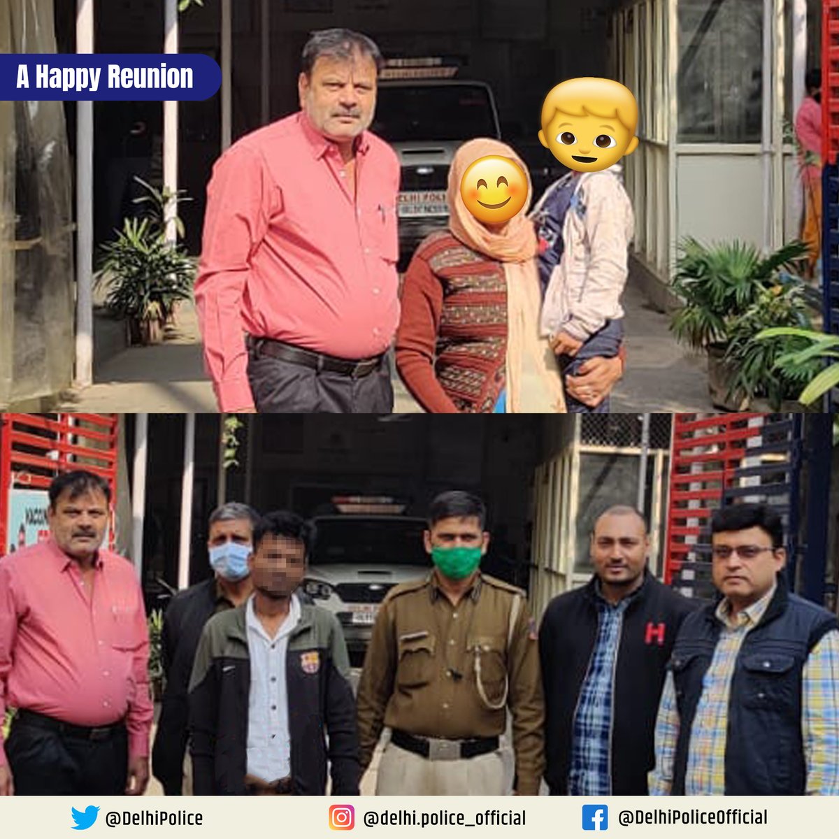 Delhi Police (@delhipolice) on Twitter photo #DelhiPoliceCares
A 10-year-old boy was kidnapped by a drug addict from Delhi. Despite no call for ransom & almost no clue, he was safely rescued by #DelhiPolice from densely populated Dharavi, Mumbai & reunited with his mother. Kidnapper arrested. <a href="/DCP_SHAHDARA/">DCP SHAHDARA DELHI</a> #DelhiPoliceCares
A 10-year-old boy was kidnapped by a drug addict from Delhi. Despite no call for ransom & almost no clue, he was safely rescued by #DelhiPolice from densely populated Dharavi, Mumbai & reunited with his mother. Kidnapper arrested. <a href="/DCP_SHAHDARA/">DCP SHAHDARA DELHI</a>