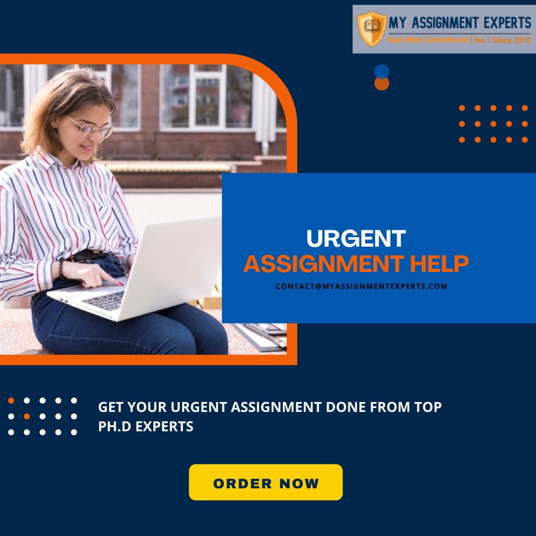 my_experts's tweet image. GET YOUR URGENT ASSIGNMENT DONE FROM TOP PH.D. EXPERTS - 
#URGENTASSIGNMENT
#MYASSIGNMENTEXPERTS