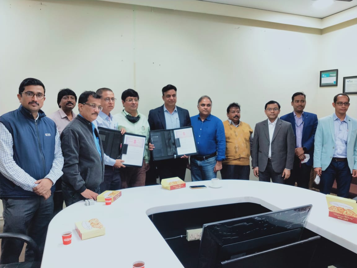 Agreement between POWERGRID and AEGCL for leasing of OPGW fiber (for 648Km route length) done on 29th November  at Bijulee Bhawan  in presence of Hon'ble MD, AEGCL, senior officers of AEGCL and delegates from POWERGRID.