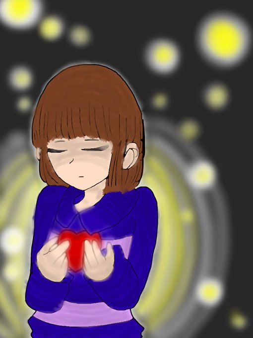 frisk and chara (undertale) drawn by saki_(a01_31)