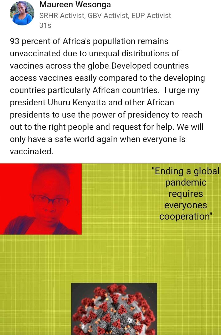 Maureen Wesonga (@wesongamaureen1) on Twitter photo #VAXXTIME #VaccinEquity #Vaccuptake <a href="/shakiraChoonara/">Shakira Choonara Development</a> <a href="/Oneyoungworld/">One Young World</a> <a href="/HealthJusticein/">Health Justice Initiative - HJI</a> @eh_woza <a href="/SMU_PHPM/">PublicHealthPharmacy</a> <a href="/savic_info/">SAVIC</a> <a href="/YHA_Africa/">Youth Health Africa</a> <a href="/afrihess/">AHESS-Africa Healthcare Students Summit</a> @GIbICtzn <a href="/Bhekisisa_MG/">Bhekisisa</a> #VAXXTIME #VaccinEquity #Vaccuptake <a href="/shakiraChoonara/">Shakira Choonara Development</a> <a href="/Oneyoungworld/">One Young World</a> <a href="/HealthJusticein/">Health Justice Initiative - HJI</a> @eh_woza <a href="/SMU_PHPM/">PublicHealthPharmacy</a> <a href="/savic_info/">SAVIC</a> <a href="/YHA_Africa/">Youth Health Africa</a> <a href="/afrihess/">AHESS-Africa Healthcare Students Summit</a> @GIbICtzn <a href="/Bhekisisa_MG/">Bhekisisa</a>