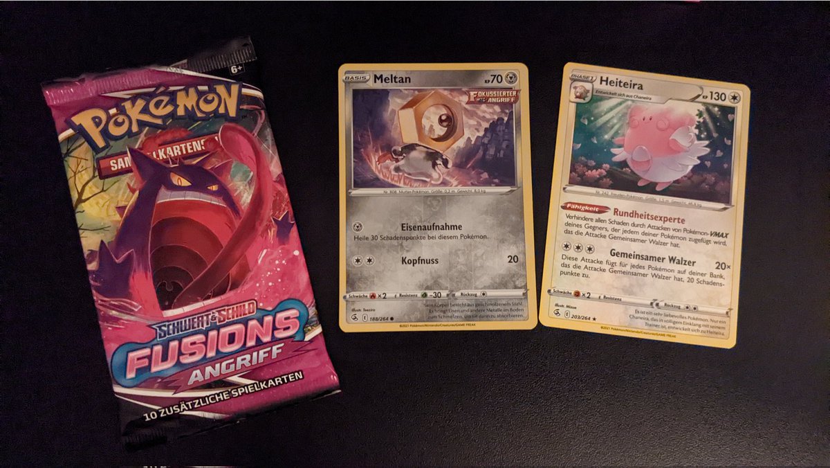 IKAY_SP's tweet photo. Türchen Nr 1
Ein Reverse-Holo Meltan und ein Heitera
#Fusionsangriff #Adventskalender https://t.co/xHjtRXU1Hj
