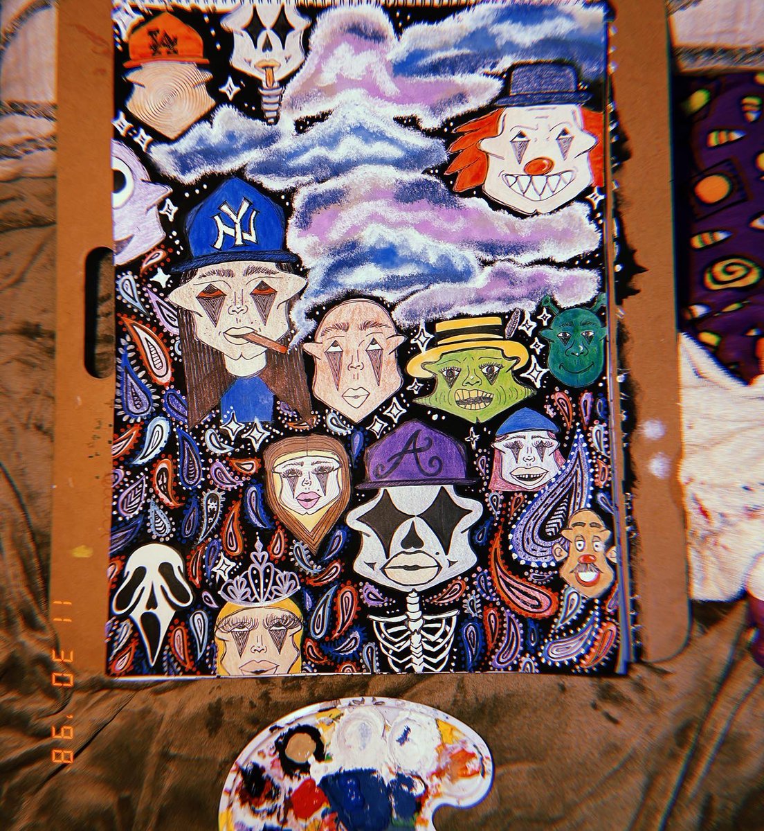 CollierChandler's tweet photo. 🎨✨🖤 https://t.co/Kws67J4tcH