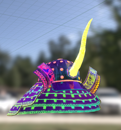 "The epitome of 14 years of hard, serious #indiegamedev is the Unicorn Helmet..." - Lead Dev @mattcanei 

...Yes the horn changes colors and glows.
