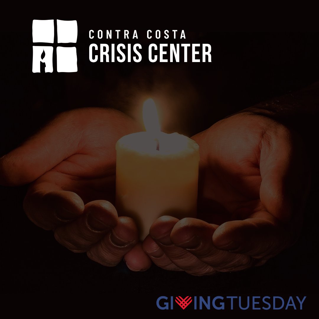CCCrisisCenter's tweet image. We thank you ❤ for joining us on this #GivingTuesday and for believing in us and our mission.
#ContraCostaCrisisCenter #WithHelpComesHope