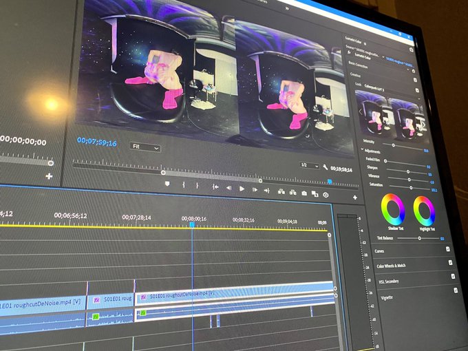 My first #VRporn episode is almost done! It&rsquo;s taken a while to figure out how to convert some fx techniques<a href="/tag/vrporn"class="tags">#VRporn</a>