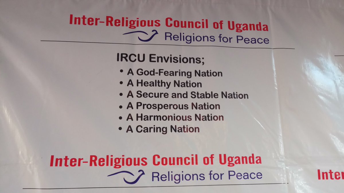 Inter Religious Council of Uganda (<a href="/irc_uganda/">Inter-Religious Council of Uganda</a> ) is holding their Consultative Assembly as they celebrate 20 Years of the council.
Theme being: "Building the Uganda we want in the Covid 19 Era"
  #IRCU20 
also, I didn't Know Islam was the 1st religion to come to Uganda in 1844