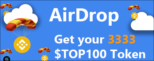 top100token's tweet photo. 🥳$TOP100 DAO:🏢

We are giving out 3333 $TOP100 token for first 3.000 DAO members, claim your now!

More info:
- https://t.co/1JFDOLnJ8t

Re-tweet this post is required to be eligible for airdrop.

#Airdrops #BSC #DAO https://t.co/FO1f6uvB8V