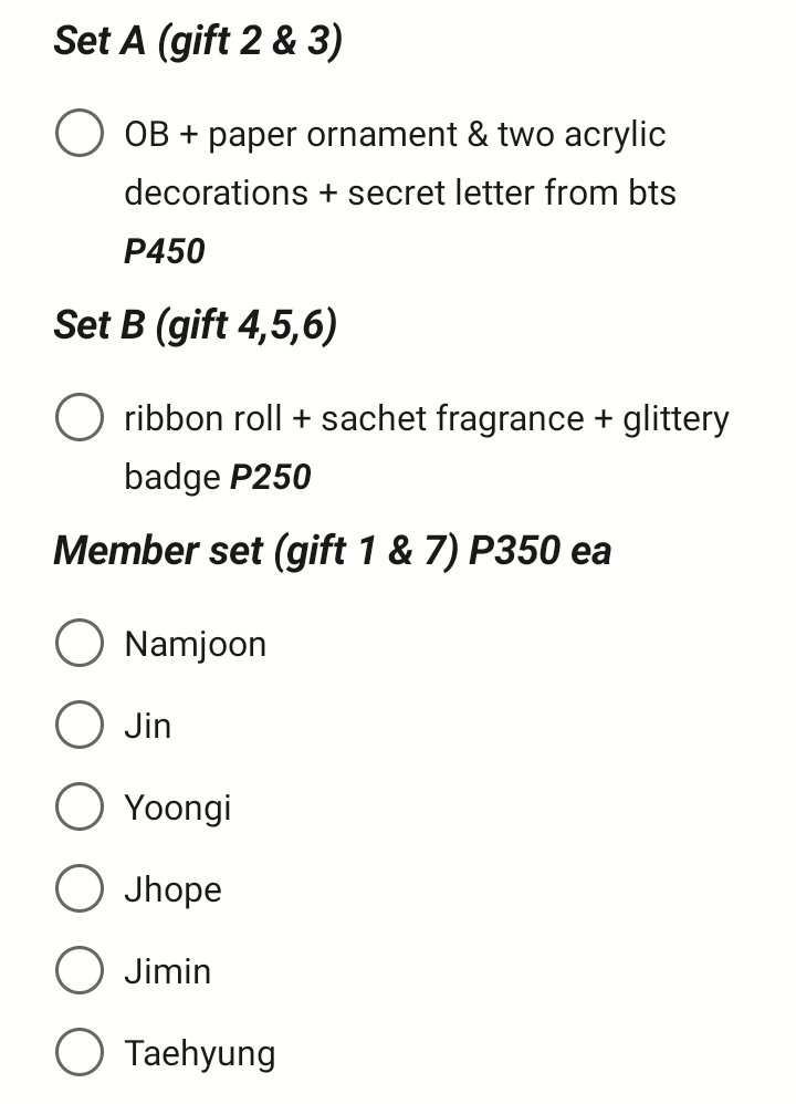 Shopia_ph's tweet photo. #ShopiaGO | BTS Holiday wishes box tingi
• Price Range: P250-P450
• DOP: 50% dp within 2 days & rem bal on dec 30
• ETA: Normal
• Secured Already
comment mine + item/set https://t.co/FAfzl9cpxH