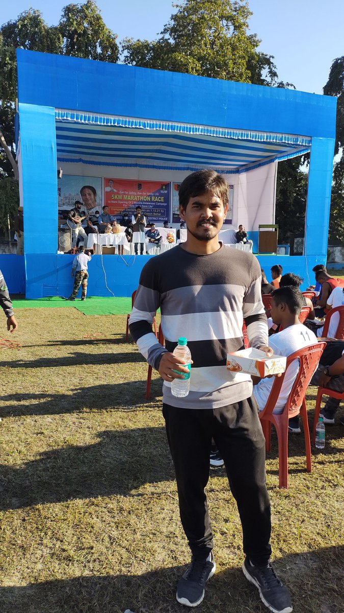 utpal_momo's tweet photo. #SaveDriveSafeLife 5KM Marathon Run organised by Coochbehar District Police. The event was flagged of by @DMCoochbehar @PawanKadyan  @CBR_Police .2 month long events are organised to promote safe drive safe life motto of West Bengal Govt. https://t.co/i7ecmzgxSZ