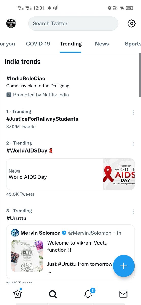 YashSapkale6's tweet photo. It's 3M and no.1 trending keep supporting and pushing up we want 10M...
#JusticeForRailwayStudents https://t.co/QZabNM5y2y