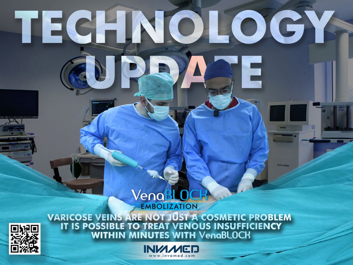 rdglobal_inc's tweet photo. Technology Update!
Varicose veins are not just a cosmetic problem. It is possible to treat venous insufficiency within minutes with VenaBLOCK.
📌https://t.co/qkrdYAr8QU
#INVAMED #RDGlobal #turkishglue #venablock #newtechnology #minimallyinvasive #varicose #vein #Varicosevein https://t.co/T3gQSvZiOV