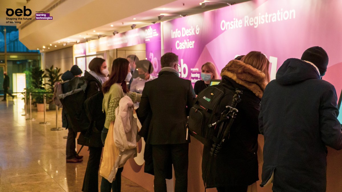 OEBconference's tweet photo. The first day of the #OEB21 has officially begun. The guests are arriving and the first Workshops are about to start. We are looking forward to a insightfull  day!

#oeb21 #conference #learning #training #future #technologies #exhibition #global https://t.co/UojKj5ym7m