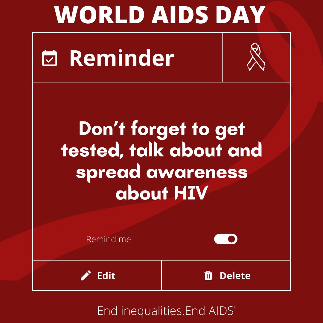 MvRiseUp's tweet photo. Let us join hands to not only fight discrimination but to spread awareness and educate everyone, 
Let us resolve to expand the campaign of information, education and communication to fight it.
#WorldAIDSDay #AIDSawareness https://t.co/zXxK4ib1Dj
