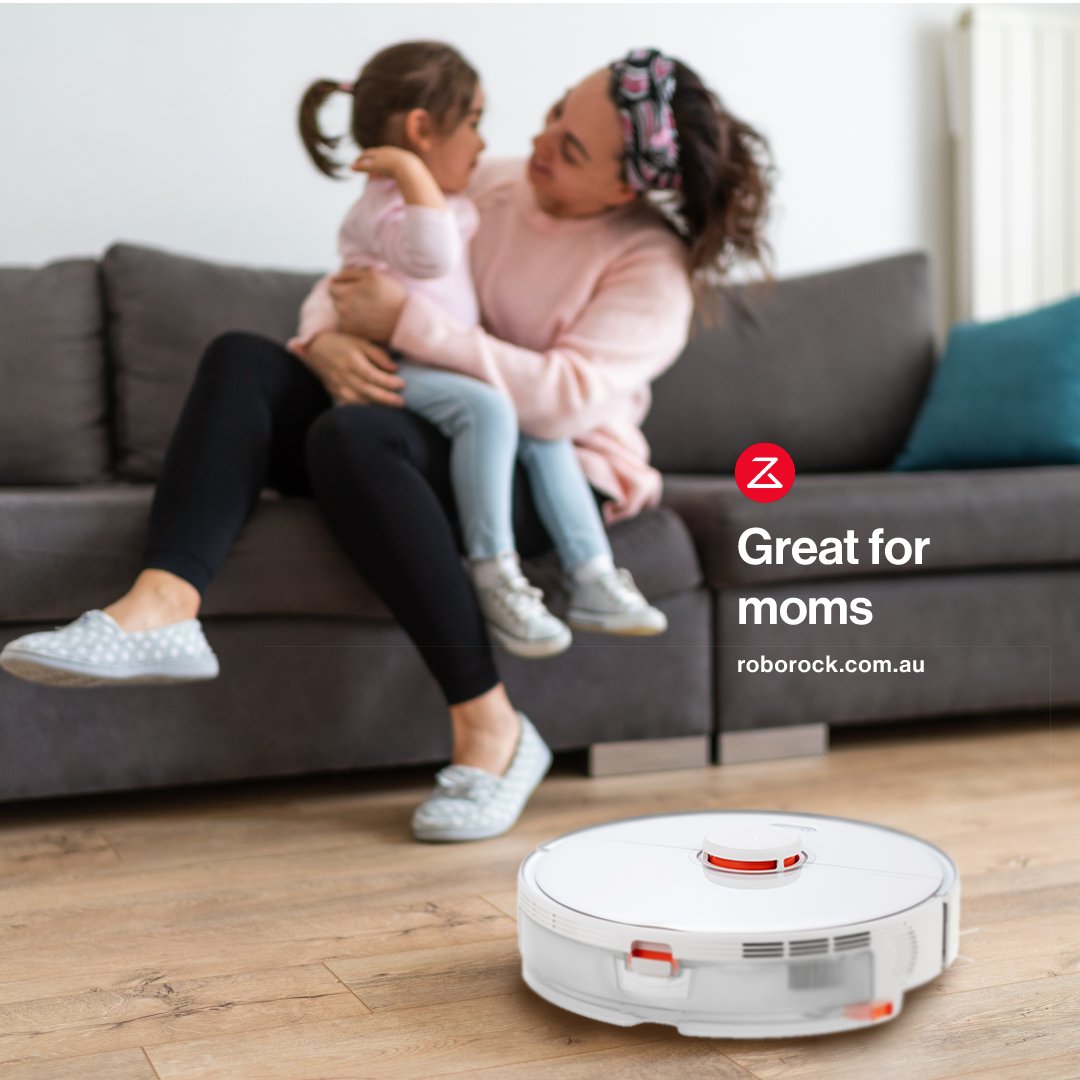 roborockaus's tweet image. Hi moms! Want something that will make you more available for your kids? The Roborock S5 Max is a little helper that can take a huge load of work off you. 

It does fantastic work on flat hard surfaces and even on carpets!

Get one today. The link is in our bio. 🛒 #robotvac