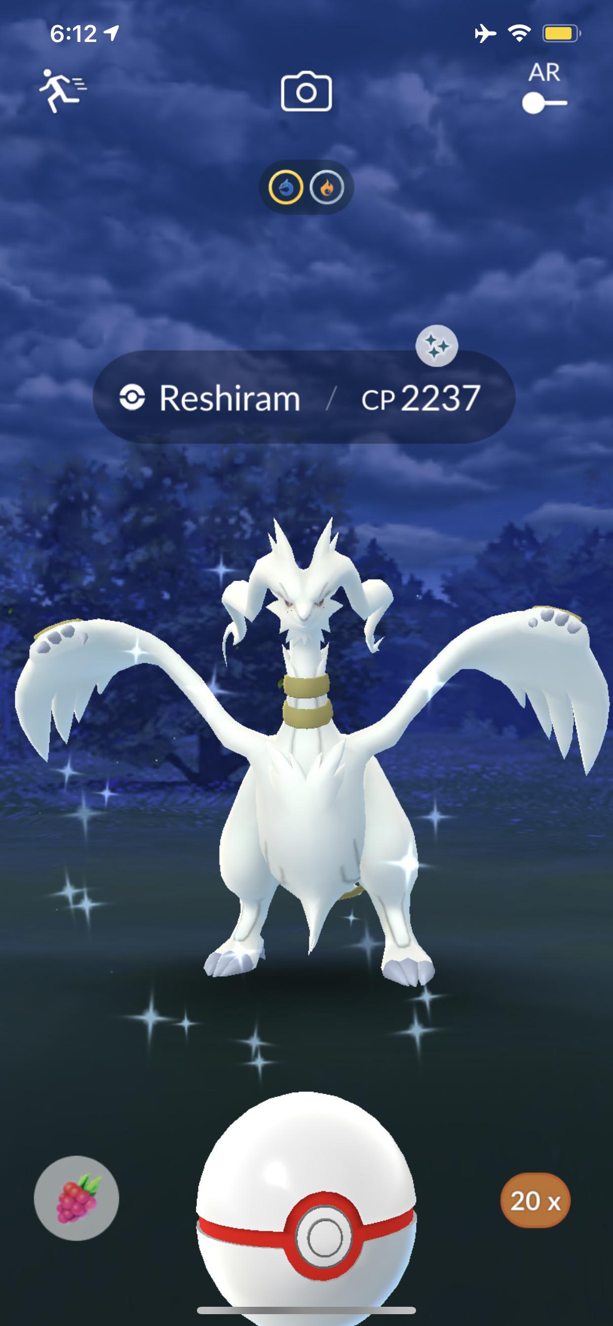 Shiny Reshiram and Zekrom now in raids! Wednesday, Dec 1, 10 AM to  Thursday, Dec 16, 10 AM Local Time [IV Chart / Coords / Discord] :  r/PoGoAndroidSpoofing