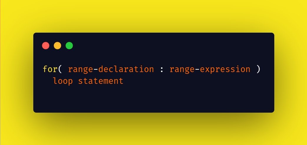 C++ in Snippets 🚀 How do you write a 'for loop' in C++ to iterate over ...