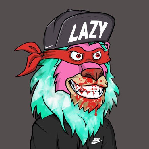 Halki_02's tweet photo. @davidoksman @LazyLionsNFT @Nike mine now lmaoo https://t.co/ZOwp2OHufz