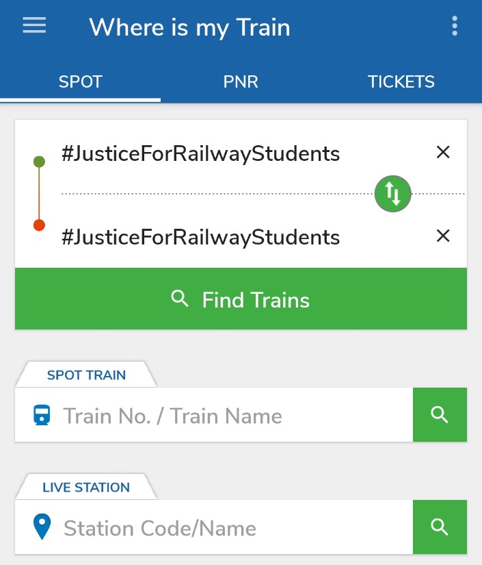 Evardaynew8's tweet photo. #JusticeForRailwayStudents

बड़े वाला पेपर नही कराता
छोटे वाला पेपर कराता भी है तो लीक करवा देता है।
ये दोनों ही युवाओं के भविष्य का फूट बॉल बना दिए है।
#JusticeForRailwayStudents https://t.co/ZsOyXyluvJ