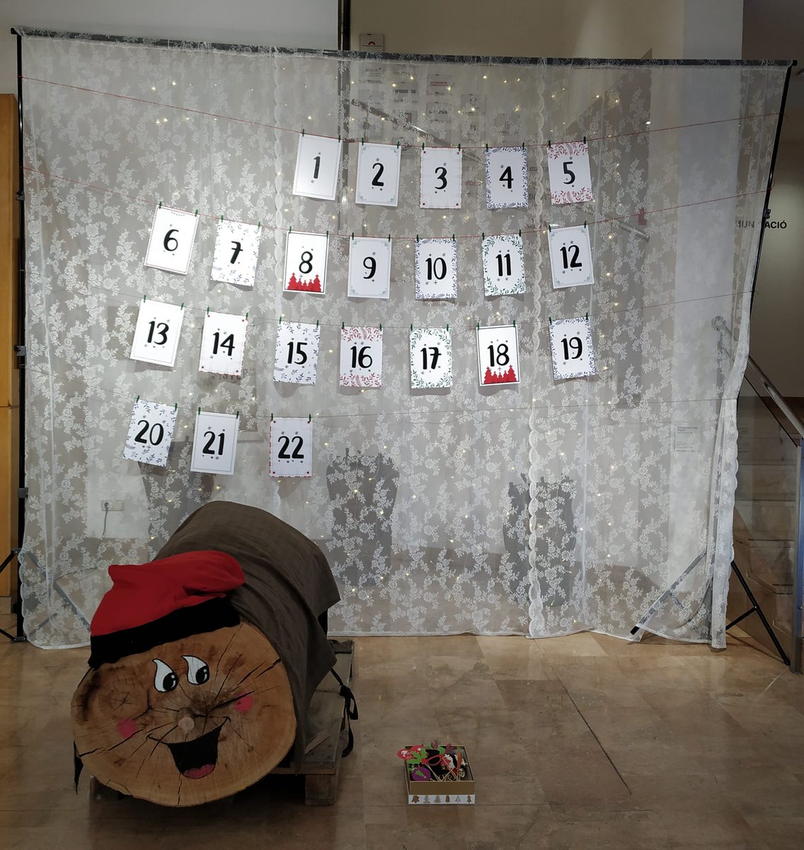 Cultura UVic (@uvic_cultura) on Twitter photo 🌟🗓️🌟🗓️🌟🗓️🌟🗓️🌟🗓️🌟🗓️🌟🗓️
Avui estrenem calendari d'advent! Us esperen 22 missatges sorpresa.
🎄🎄🎄🎄🎄🎄🎄🎄🎄🎄🎄🎄🎄🎄🎄🎄
Fes-te una foto amb el Tió i comparteix-la a les xarxes: #nadaluvic
<a href="/EsportsUVic/">Servei d'Esports UVic-UCC</a> <a href="/uvic_cp/">Campus Professional</a> <a href="/UVicLife/">UVicLife</a> <a href="/uvic_ucc/">UVic-UCC</a> <a href="/UVic_CESS/">UVic_CESS</a> <a href="/espaisinfantil/">Laboratoris d'Educació Infantil de la UVic</a> <a href="/uvic_relin/">Campus Internacional</a> 🌟🗓️🌟🗓️🌟🗓️🌟🗓️🌟🗓️🌟🗓️🌟🗓️
Avui estrenem calendari d'advent! Us esperen 22 missatges sorpresa.
🎄🎄🎄🎄🎄🎄🎄🎄🎄🎄🎄🎄🎄🎄🎄🎄
Fes-te una foto amb el Tió i comparteix-la a les xarxes: #nadaluvic
<a href="/EsportsUVic/">Servei d'Esports UVic-UCC</a> <a href="/uvic_cp/">Campus Professional</a> <a href="/UVicLife/">UVicLife</a> <a href="/uvic_ucc/">UVic-UCC</a> <a href="/UVic_CESS/">UVic_CESS</a> <a href="/espaisinfantil/">Laboratoris d'Educació Infantil de la UVic</a> <a href="/uvic_relin/">Campus Internacional</a>