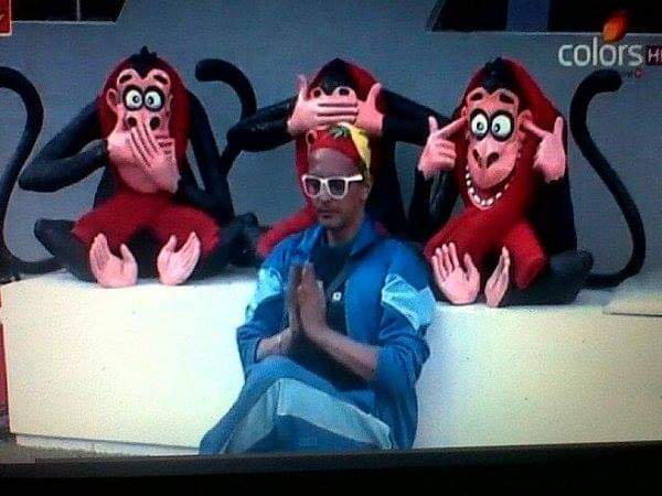 Imam_A_Siddique's tweet photo. #WorldAidsDay #ArtInstallation @BiggBoss #ImamBB6 https://t.co/DDwhJIB5DN