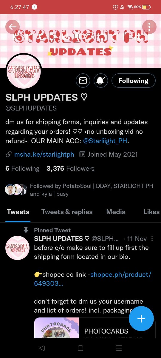 Clded21's tweet photo. @Starliight_PH @SLPHUPDATES DONE NA PO!❤️ SANA MAPILI😭🙏 https://t.co/LWD9hhgfma