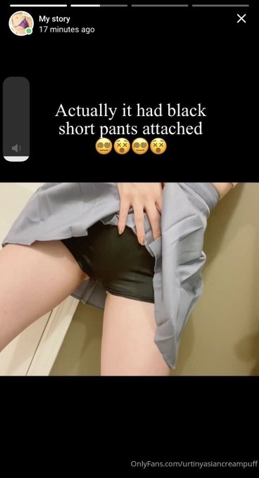 Story about ripped off black part of my new Japanese hight school style skirt&hellip;😡🤯😳🔥 https://t.co/cKZF