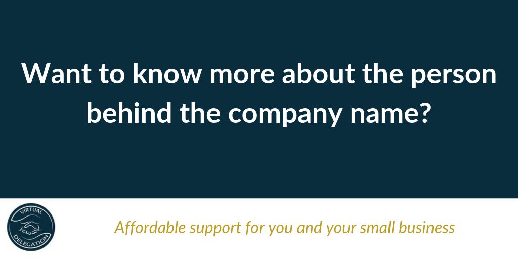 Here is a little about me, the person behind the company name bit.ly/2OX8dHX

#SmallBiz #virtualassistant #VirtualDelegation