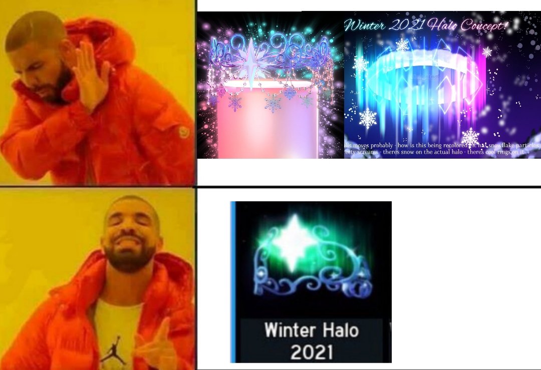 NamuraNew's tweet photo. #royalhigh #royalehightrades
#royalehightrading #RoyaleHighHalo
Me : wish new halo look like many halo concepts 
Rh : https://t.co/kycIbhOXJC