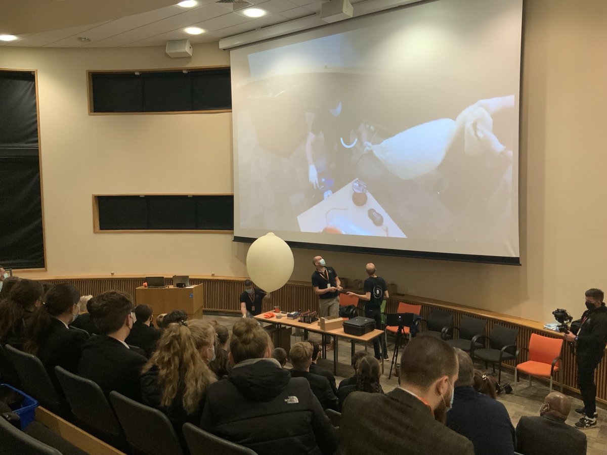 EHSDesignTech's tweet image. Our #YEOTY22 team “Helia” had a brilliant afternoon @NSCGNewcastle for the launch event of the into orbit project. What an amazing opportunity for our students @KMFmetal #Engineering #STEM #Space