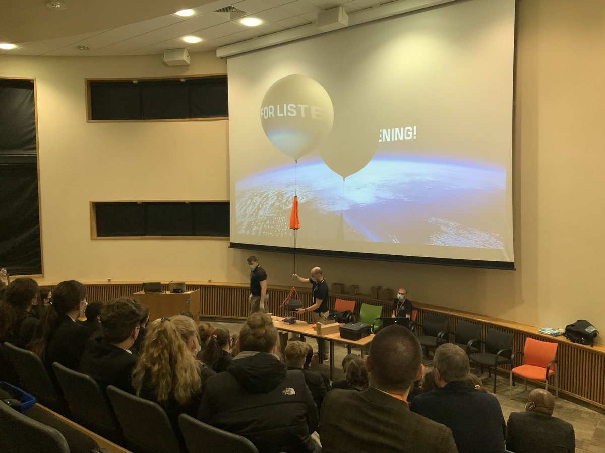 EHSDesignTech's tweet image. Our #YEOTY22 team “Helia” had a brilliant afternoon @NSCGNewcastle for the launch event of the into orbit project. What an amazing opportunity for our students @KMFmetal #Engineering #STEM #Space