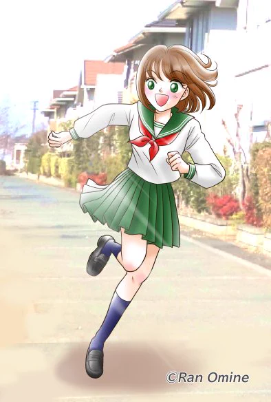 #イラストを4枚貼ると木枯しがブワッと吹いて絵柄を好いてくれる人の元へ届けてくれるらしい ほんと? 