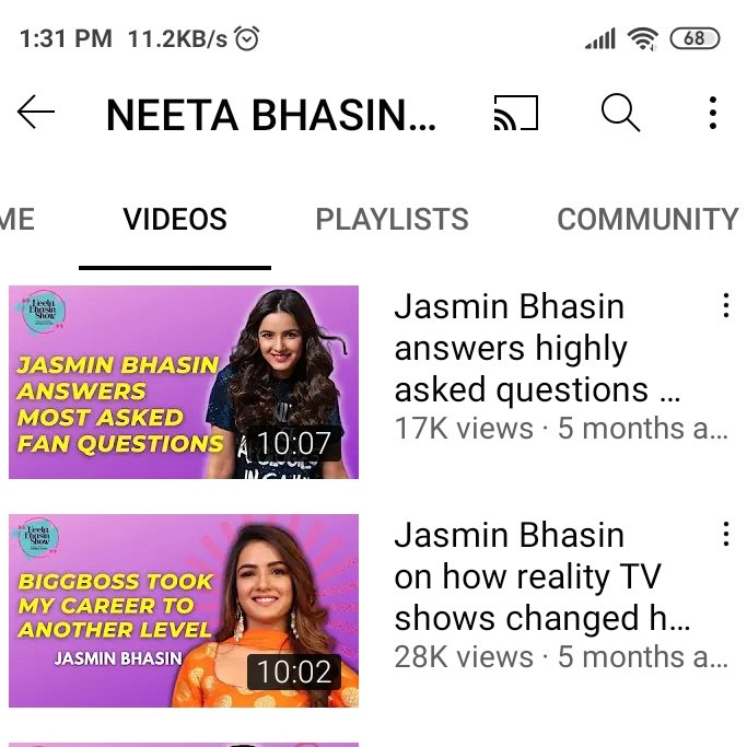 Congrats🥳🎉 @jasminbhasin 

It's a very big achievement
It's of october2021 during diwali times but we got to know today

most viewed interview on this channel is of yours 

#JasminBhasin people love you so much and wants to know about you