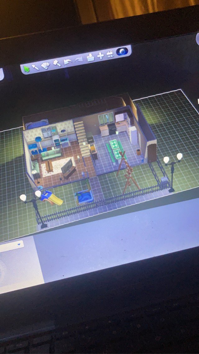 harmony68689461's tweet photo. Designed the house i grew up in on the sims hope yous like! https://t.co/VislIhtjX3