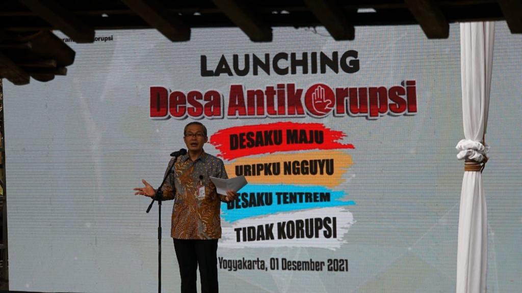 KPK_RI's tweet photo. [BERITA KPK] KPK menggelar acara peluncuran Program Desa Antikorupsi di Kampung Mataraman, Desa Panggungharjo, Sewon, Bantul, Daerah Istimewa Yogyakarta. 1 Desember 2021. (1/5) https://t.co/w9BwJaocD4