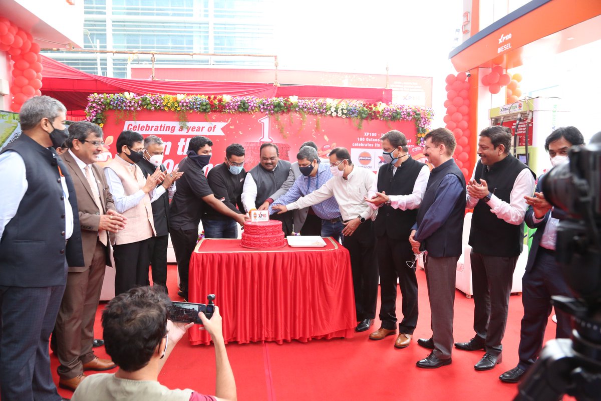 <a href="/IOCLMumbaiDO/">IOCL-Mumbai DO</a> highly overwhelmed to have <a href="/DirMktg_iocl/">Director (Marketing), IndianOil</a> and <a href="/VigyanKumar/">Vigyan Kumar</a> <a href="/AkhauriEd/">Amitabh Akhauri, ED(Retail Sales - S&W), IndianOil</a>, ED RT , ED CC &amp; other  higher officials from HO, <a href="/IOC_Maharashtra/">IndianOil Maharashtra</a> <a href="/EDRS_WRO/">SS Bose, Executive Director, Regional Services, WR</a> <a href="/ED_MSO/">Executive Dir & State Head, MSO</a>  in celebrating the #XP100 1st anniversary - India’s first 100 Octane Super Premium Petrol at <a href="/IOCL_COCO_BKC/">IOCL COCO BKC</a>.