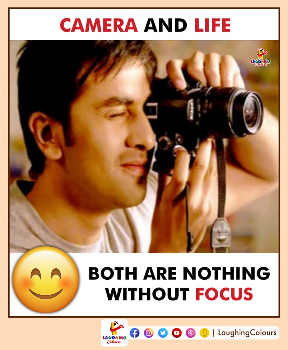 LaughingColours's tweet photo. Focus is very important in every part! 🙂
-
#focus #camera #life #lifepart #important #laughing #laughingcolours #LC https://t.co/F18Su0Jt8j