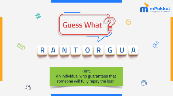 Any guesses? Well, all we can say is that he/she is a friend in need. Drop your answer in the comments section below, and let’s see, how many of you come up with the correct answer.👇

#FinanceTerms
#Quiz
#GuessWhat
#mPokket
#mPokkethaina