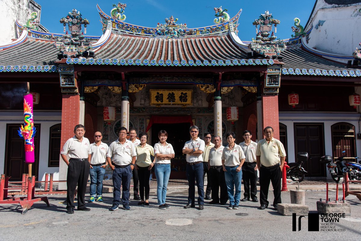 WeAreGTWHI's tweet photo. Heartiest congratulations to the Thai Pak Koong (Ng Suk) Fu De Ci Restoration Committee on winning the 2021 UNESCO Asia-Pacific Awards for Cultural Heritage Conservation! Let this be an inspiration to everyone.
@unescobangkok @chowkonyeow
#GeorgeTownPenang #ThaiPakKoongTemple https://t.co/EHnWObjYIC