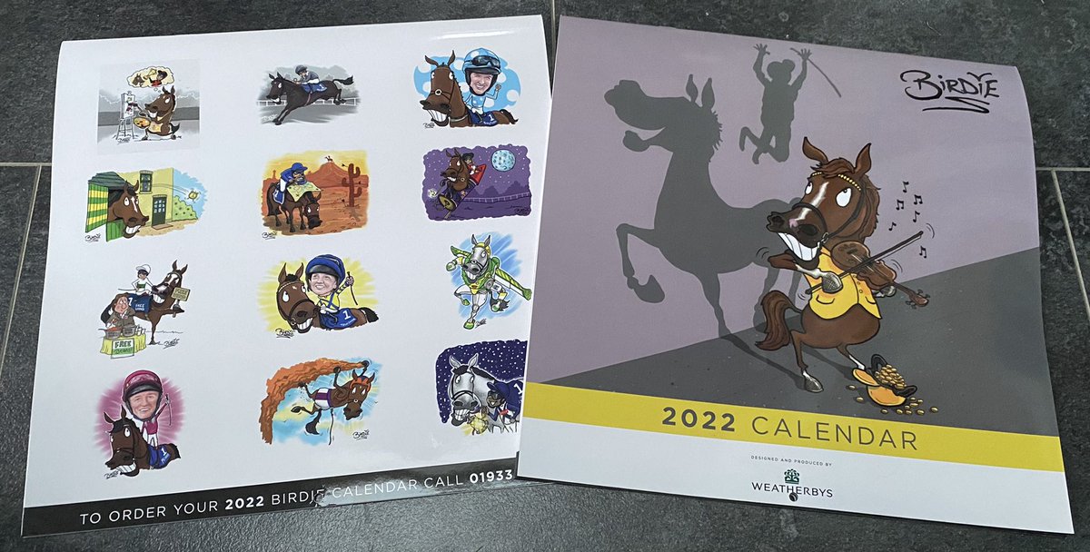 DarrenBirdie's tweet image. Let’s have a little #WinItWednesday FREE to enter competition!
🏇 Simply follow
🏇 Like
🏇 RT this post to your friends
I’ll pull 2 names out of the hat &amp;amp; announce the winners of a #Birdie @weatherbysltd 2022 wall calendar
at 9pm tonight! #GoodLuck 🤞🤞🤞
birdieracinggifts.co.uk/misc/calendars…
