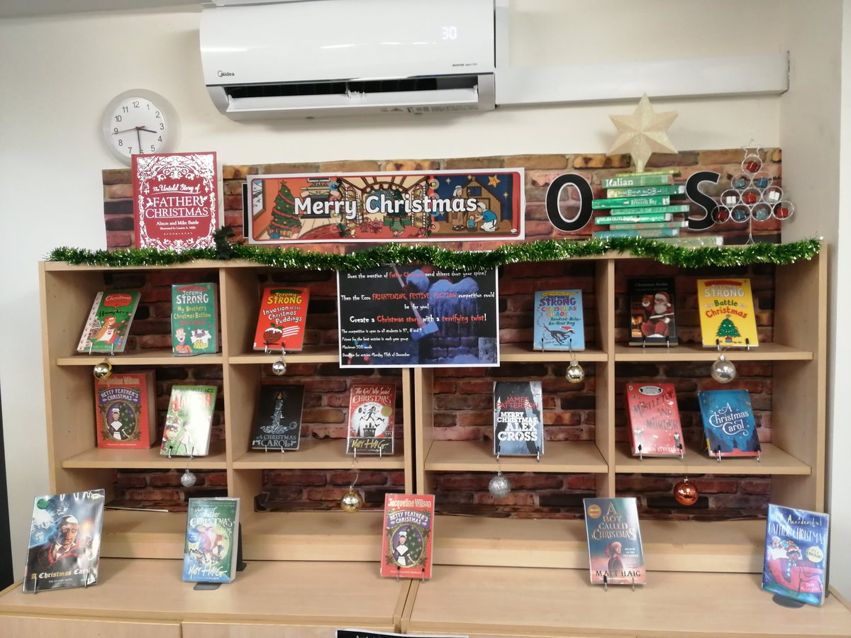 It's the 1st of December,why not borrow a Christmas themed novel from the library to get you in the Christmas spirit?