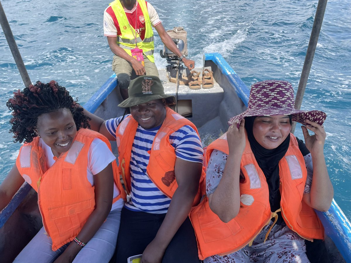armabwa's tweet photo. Day 3! Mkwiro Village in Wasini Island checking out community-led coral restoration initiatives 3 of #knowledgesharing and #learning hosted by @comred_ with @Adesoafrica, @SecureFisheries @SOGPA2 

#CommunityBased 
#conservation #knowledge #Coralreefs https://t.co/X60d58igJb
