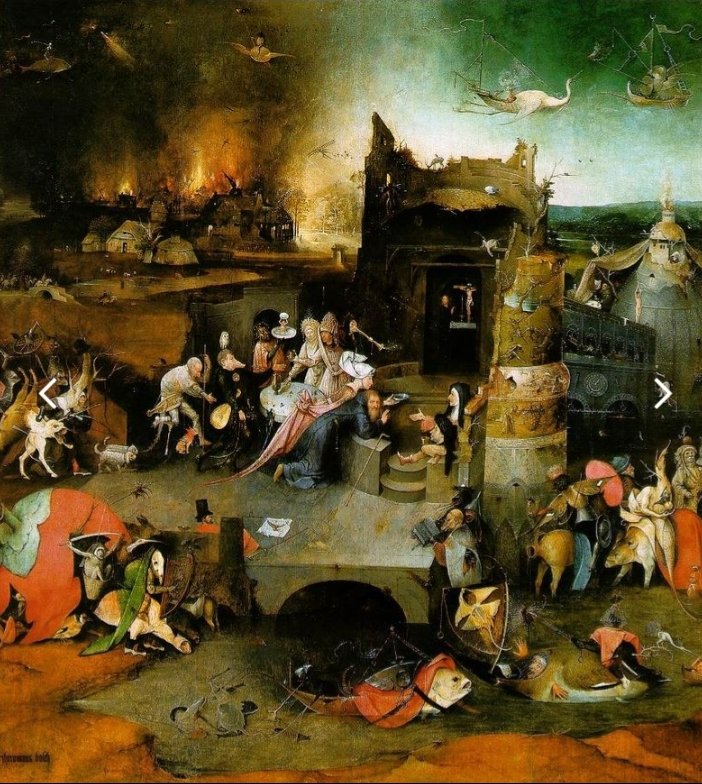 josettehersent's tweet photo. Les mots produisent leur propre hantise.

#6mos

🎨 Jérôme Bosch https://t.co/g3YQbUIQpn