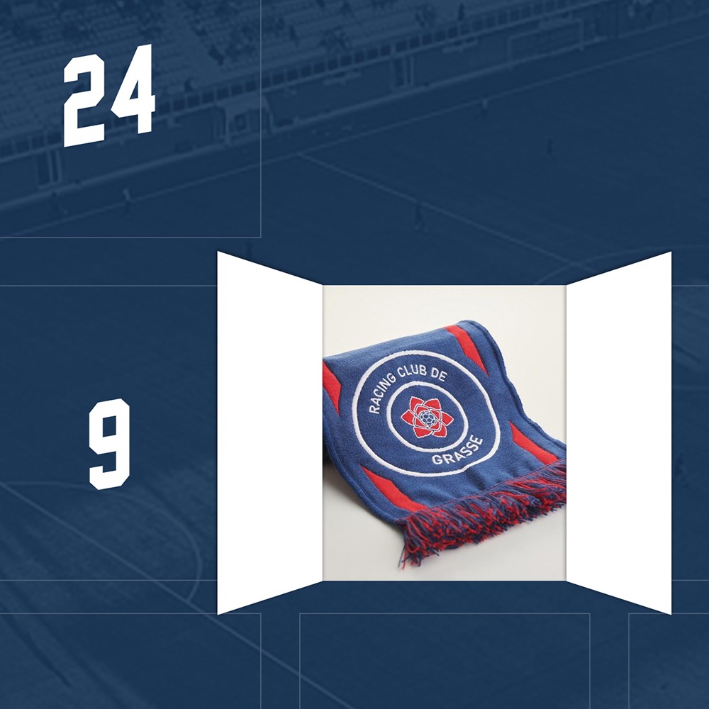 RCGrasse's tweet photo. 🔵🔴 Jusqu'au 25 décembre, retrouvez tous les jours un souvenir impérissable ou une jolie surprise à travers ce calendrier de l'avent aux couleurs du RC Grasse ! 📆🎅

➡️ Pour participer au tirage au sort, 2 conditions : s'abonner au compte du @RCGrasse et retweeter la surprise ! https://t.co/SB9J0ykgFA