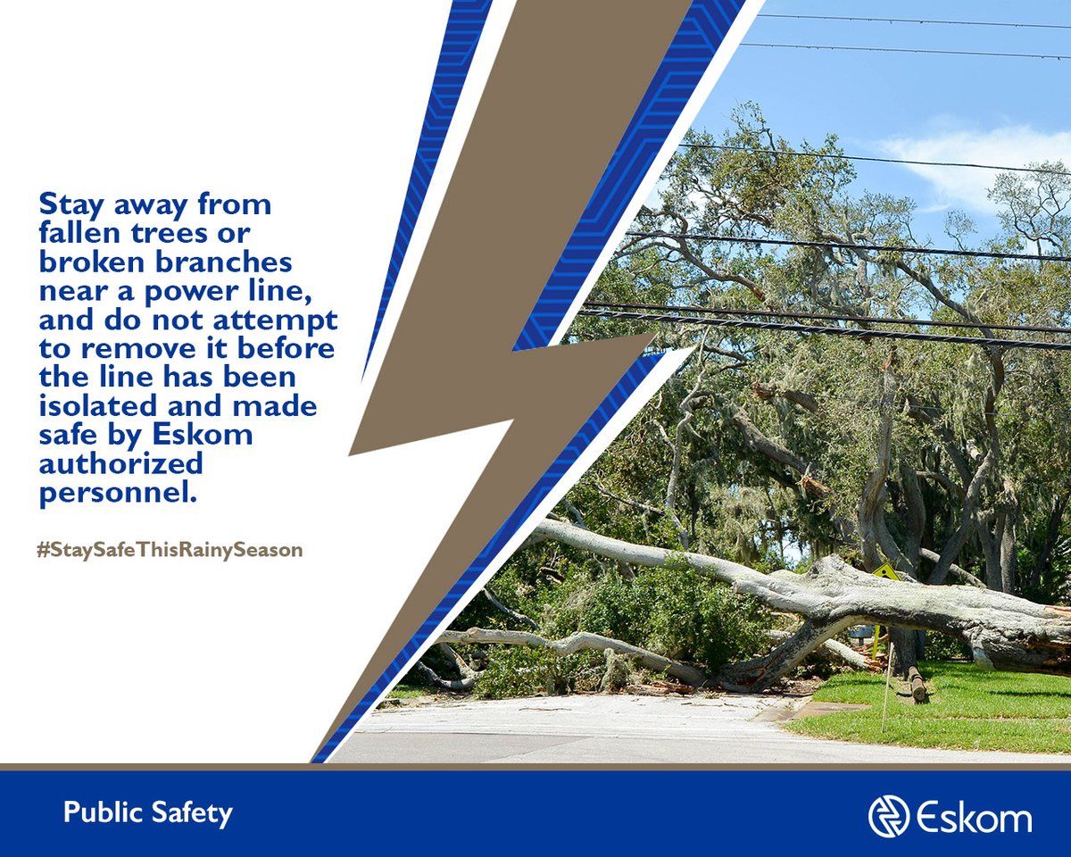 Illegal connections in the streets and outside homes are extremely dangerous during rainstorms because the wires are not insulated.  A person touching such a wire with a wet hand or part of their body stands the risk of serious injury or even death. 

#StaySafeThisRainySeason https://t.co/Cj1oYkLWij