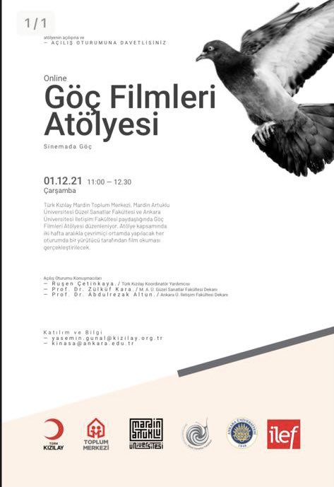 Üniversitemiz, Kızılay ve Ankara Üniversitesi ortaklığı ile gerçekleştirilen “GÖÇ FİLMLERİ ATÖLYESİ” bugün başladı...
<a href="/mardinartuklu/">Mardin Artuklu Üniversitesi</a>