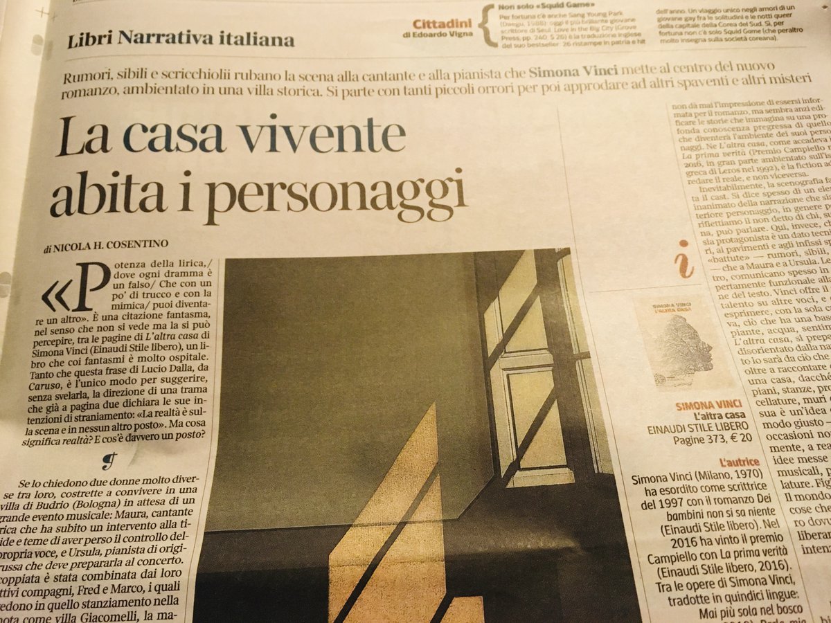 Simona Vinci (@vinci_simona) on Twitter photo 