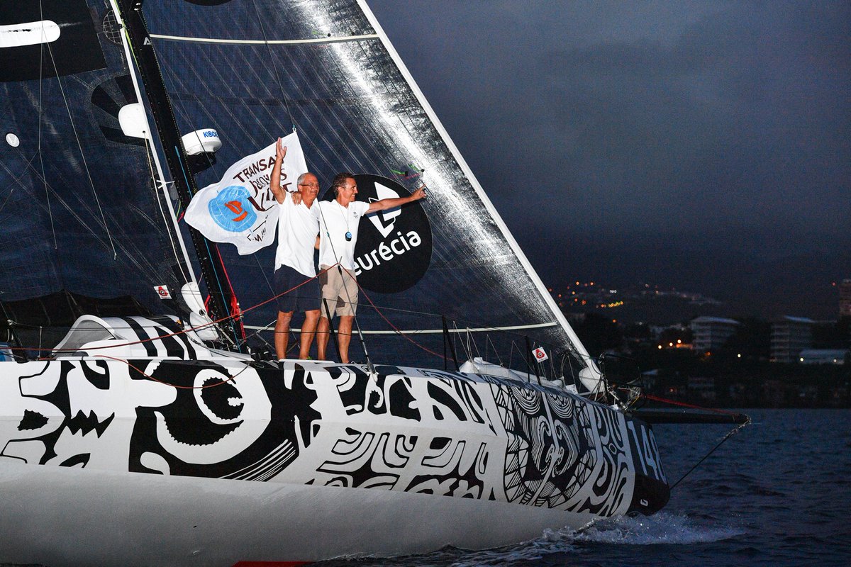 Félicitations à Jean-Pierre Balmes et Laurent Camprubi qui bouclent la @TransatJV aux commandes du <a href="/FullSave148/">FullSave148 - Class40</a> ! 🤩

Le duo se classe 24e, et aura mis 23j 9h 21min pour parcourir les 4 600 milles théoriques de cette 15e édition. ⛵️

Lire le communiqué : bit.ly/3o8zxm6