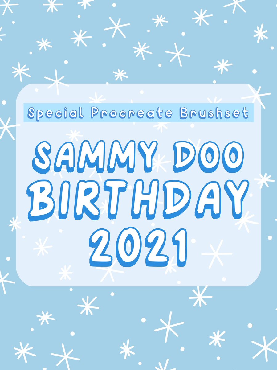 itssammydoo's tweet photo. Itโs my birthday and I have some new digital brushes for you!! ๐ฅณ
Link to my Ko-fi page in my bio :)
#freeprocreatebrushes #birthday https://t.co/MDj8ZKNnYP
